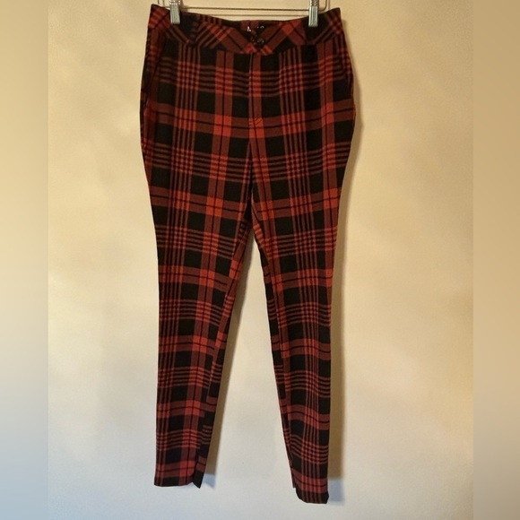 Noisy May- Plaid skinny pant - Picture 3 of 5